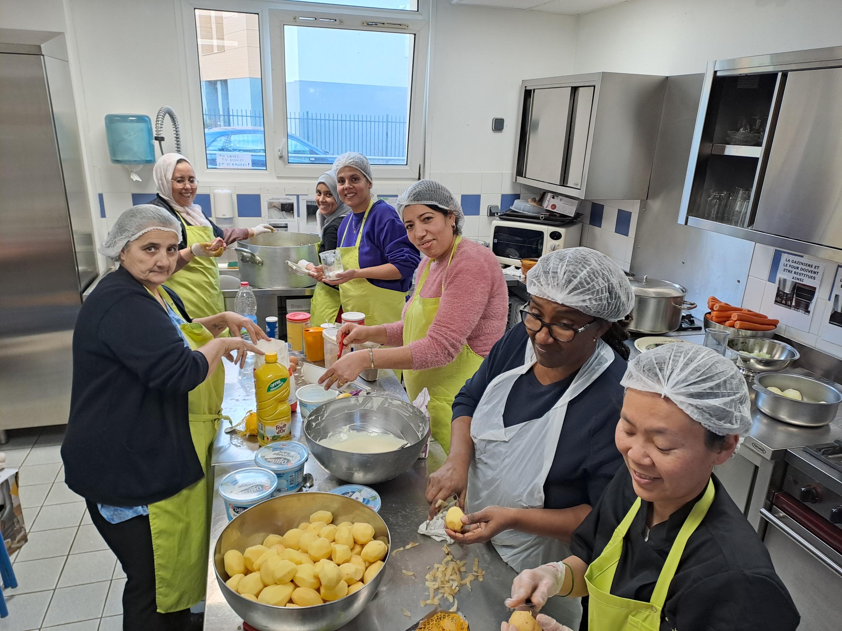 Les femmes en cuisine