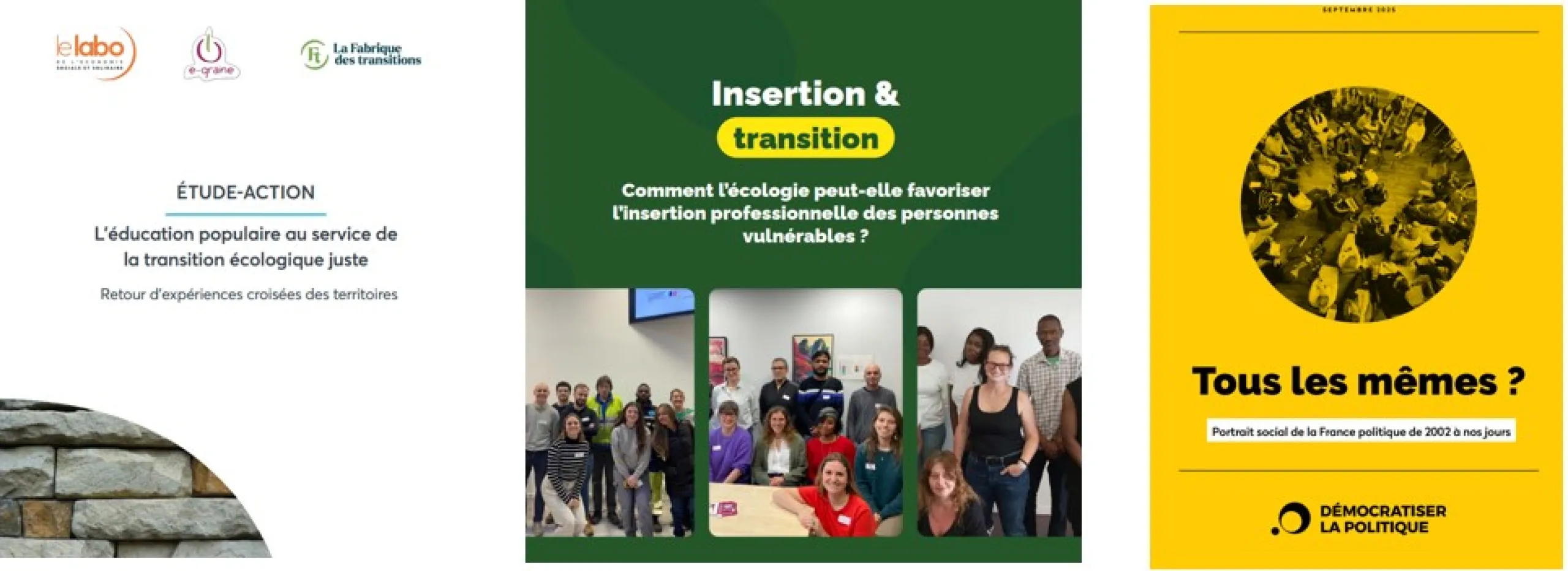 Visuel d'illustration des livrables des Partenaires de la Fondation