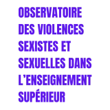 Logo de l'Observatoire des violences sexistes et sexuelles dans l'enseignement supérieur